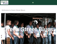 Tablet Screenshot of greenstreetblues.org
